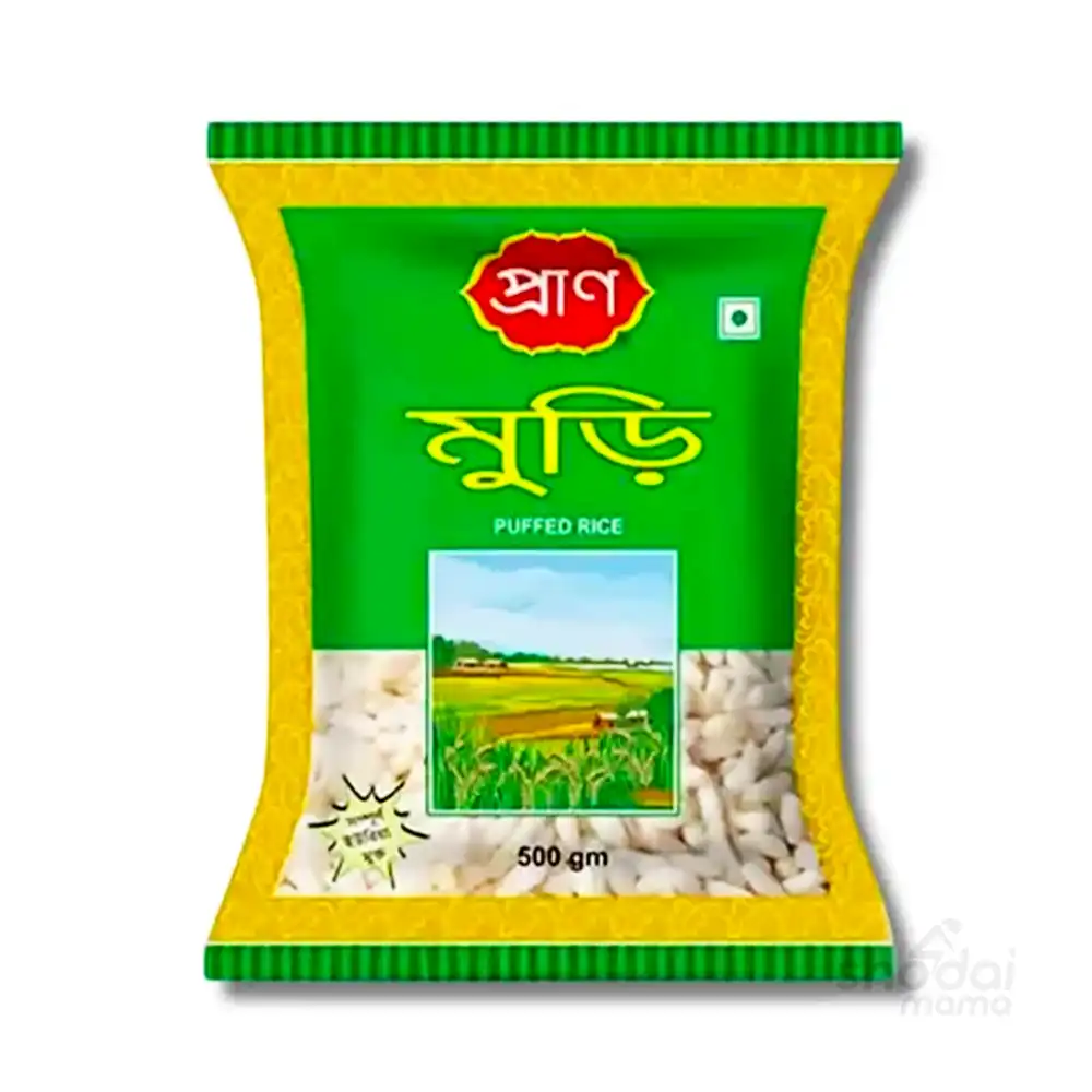 Pran Puffed Rice 500gm
